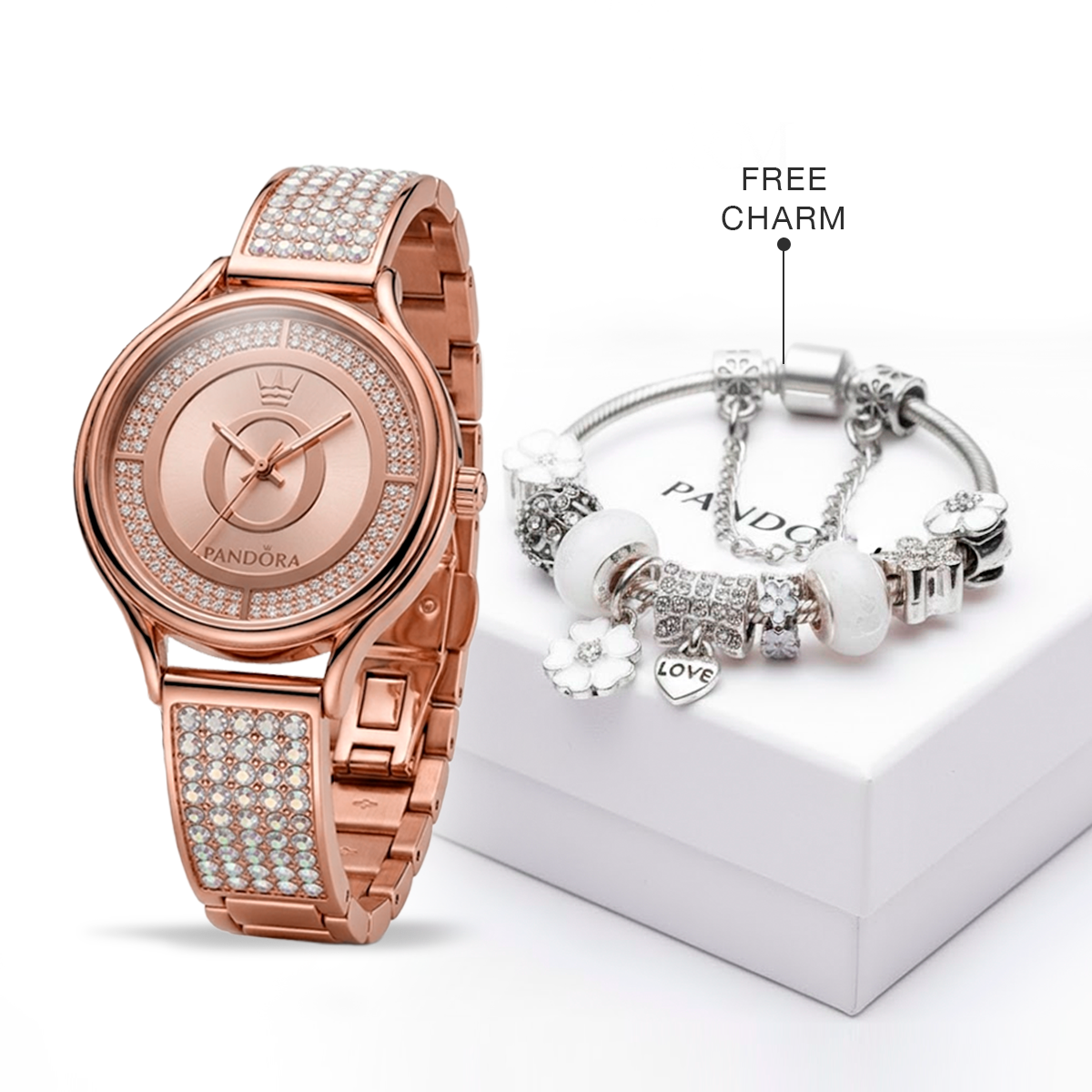 P A N D O R A Elegance Kit (Free Charm Bracelet Included)