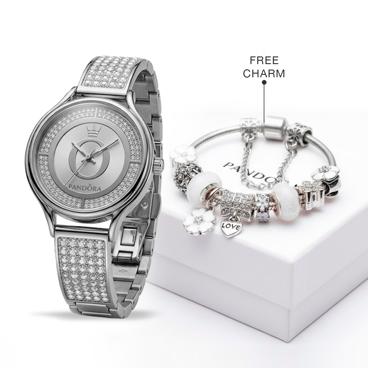 P A N D O R A Elegance Kit (Free Charm Bracelet Included)