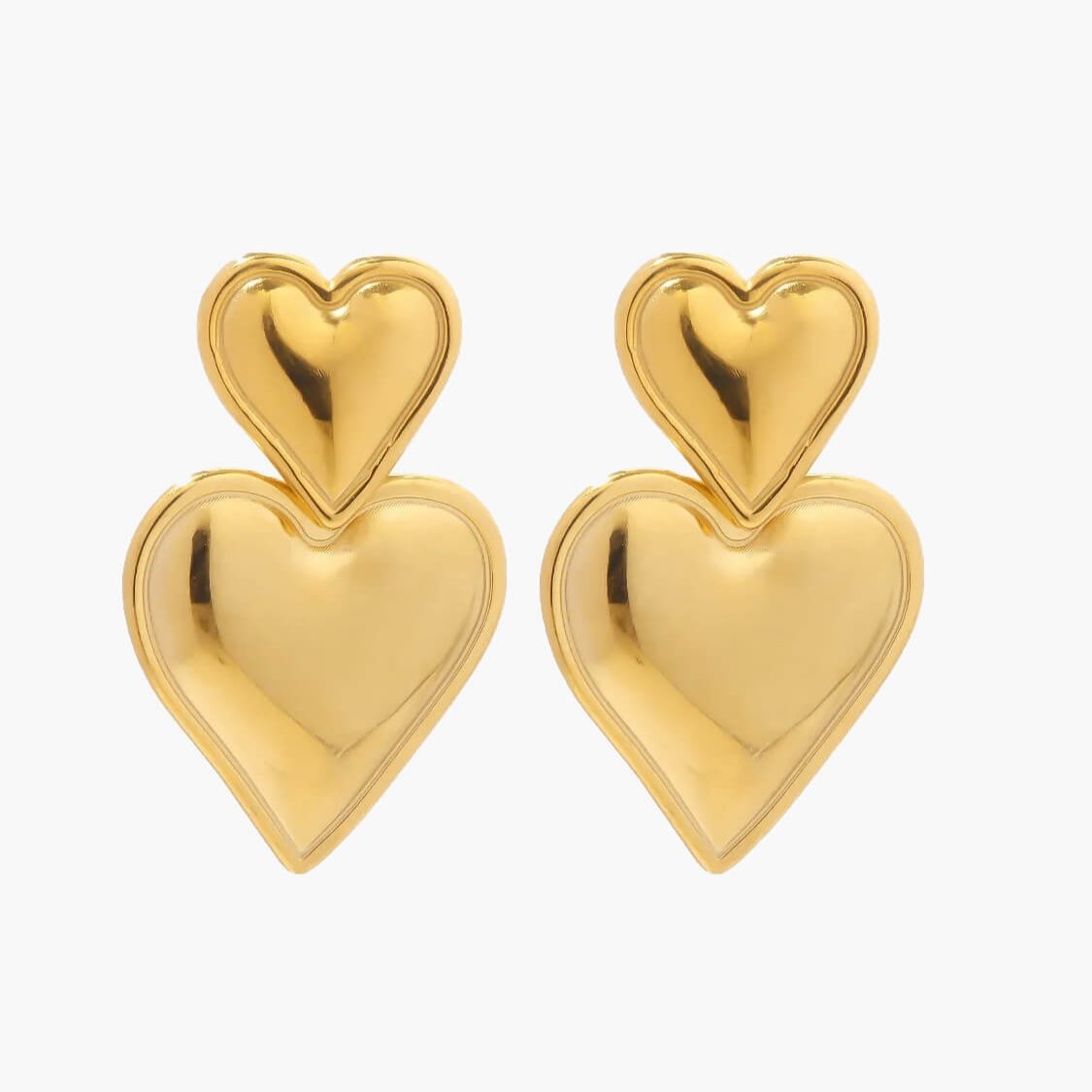 Heart Heart Earrings
