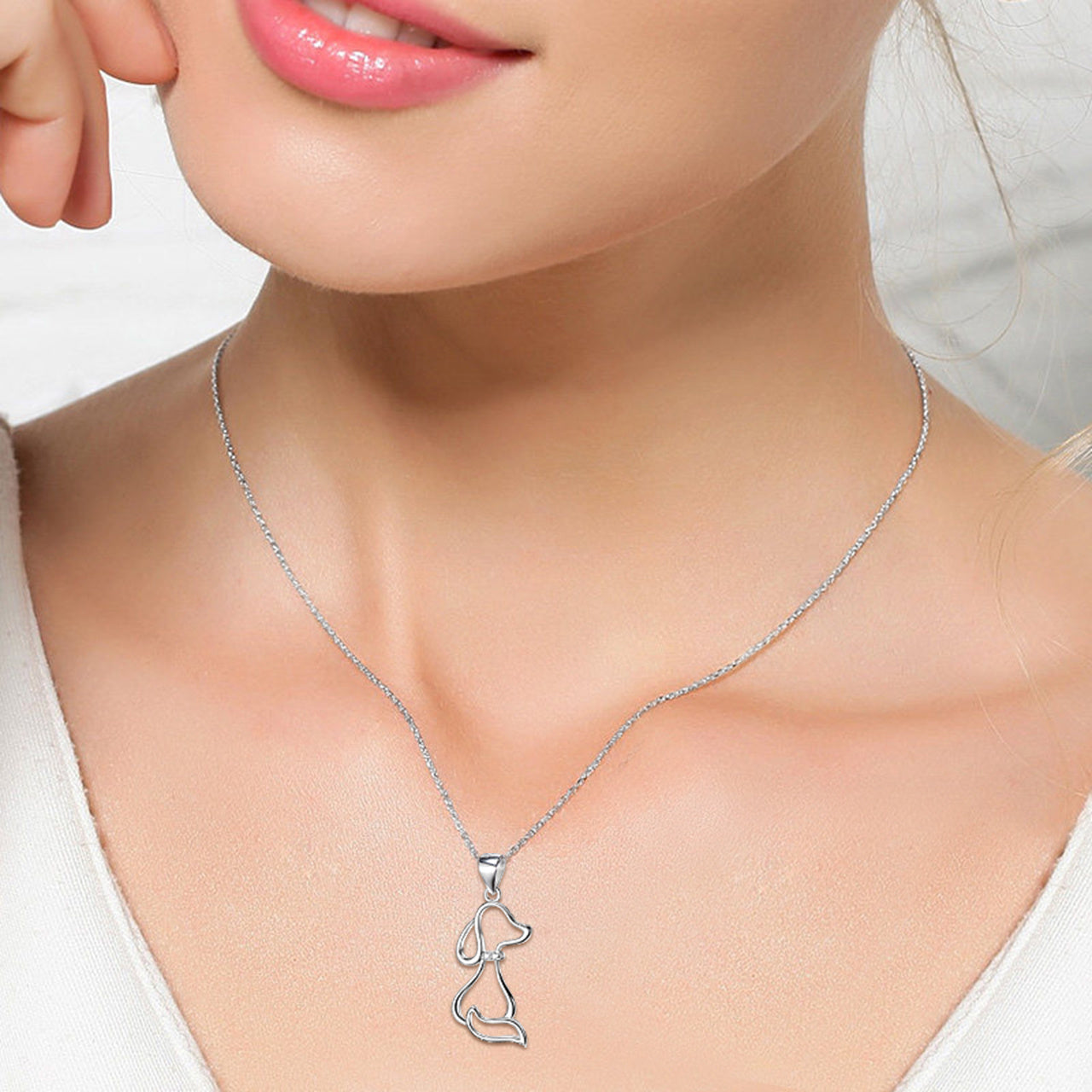 Puppy Love Necklace 925