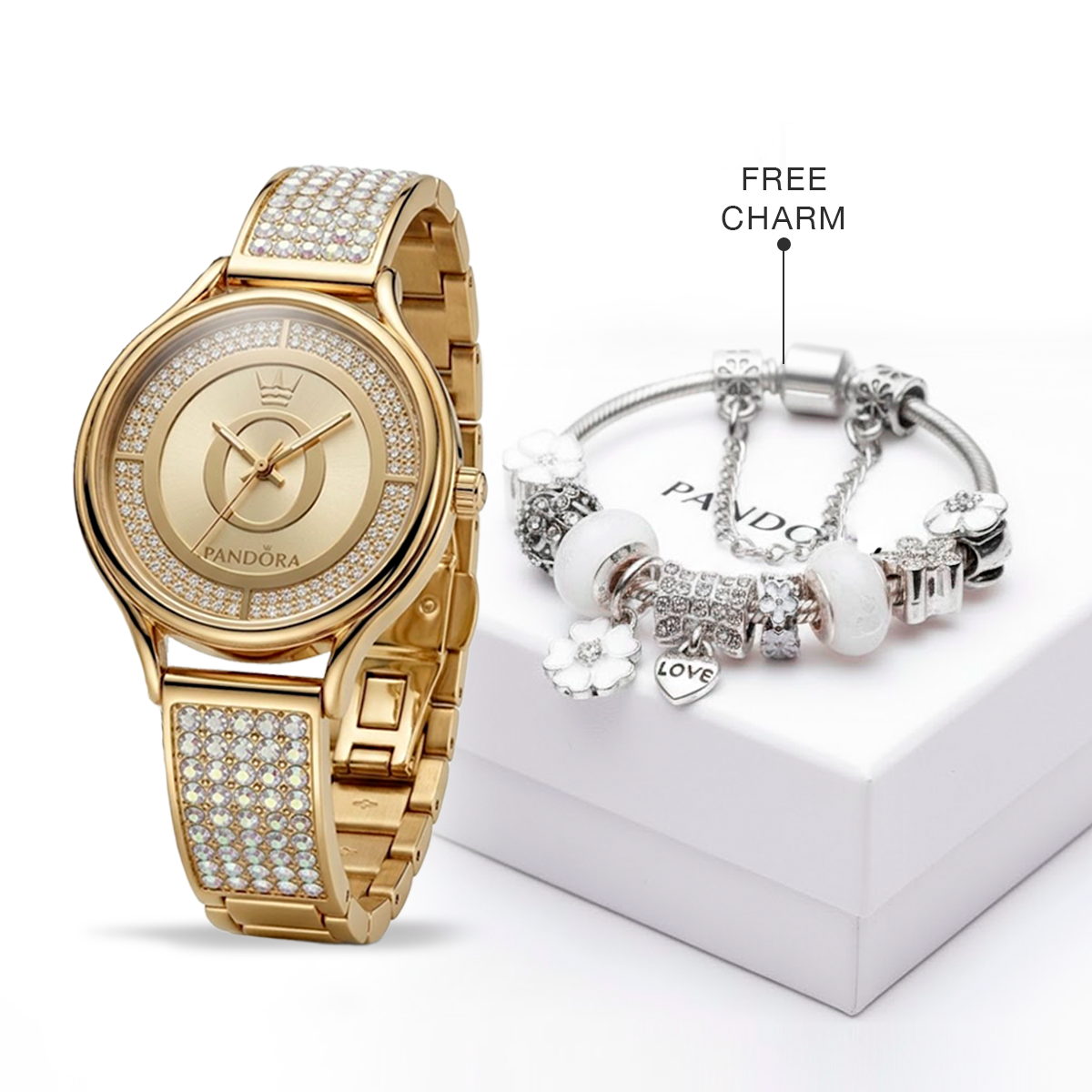 P A N D O R A Elegance Kit (Free Charm Bracelet Included)