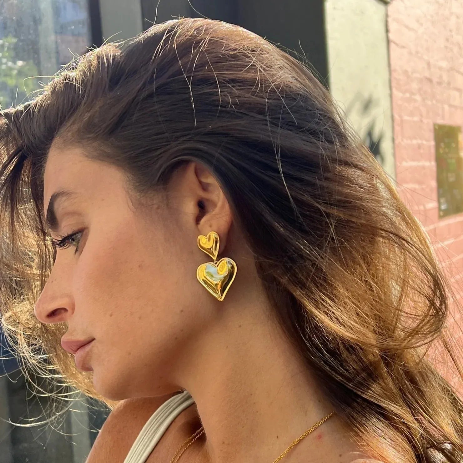 Heart Heart Earrings