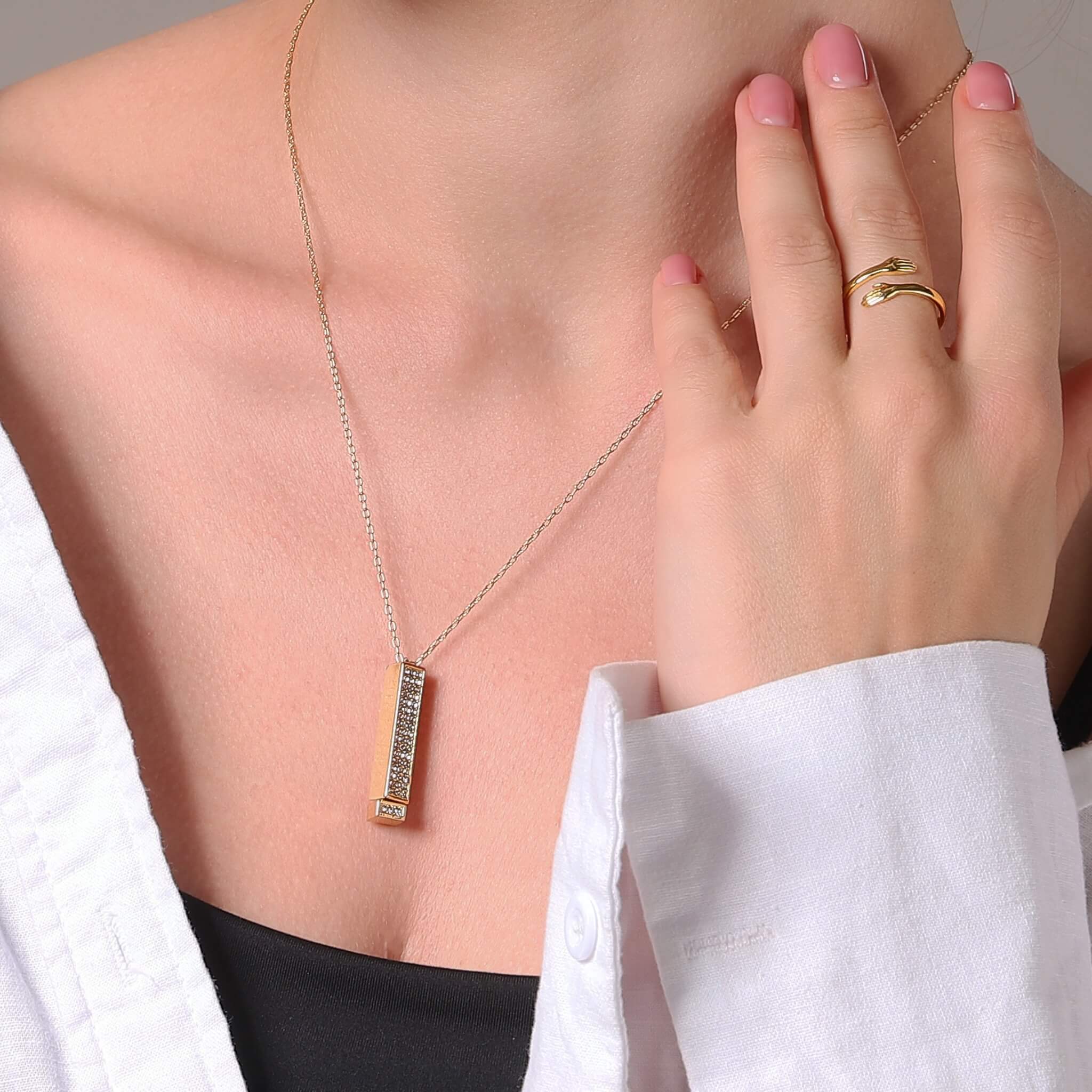 Hidden Message Love Necklace
