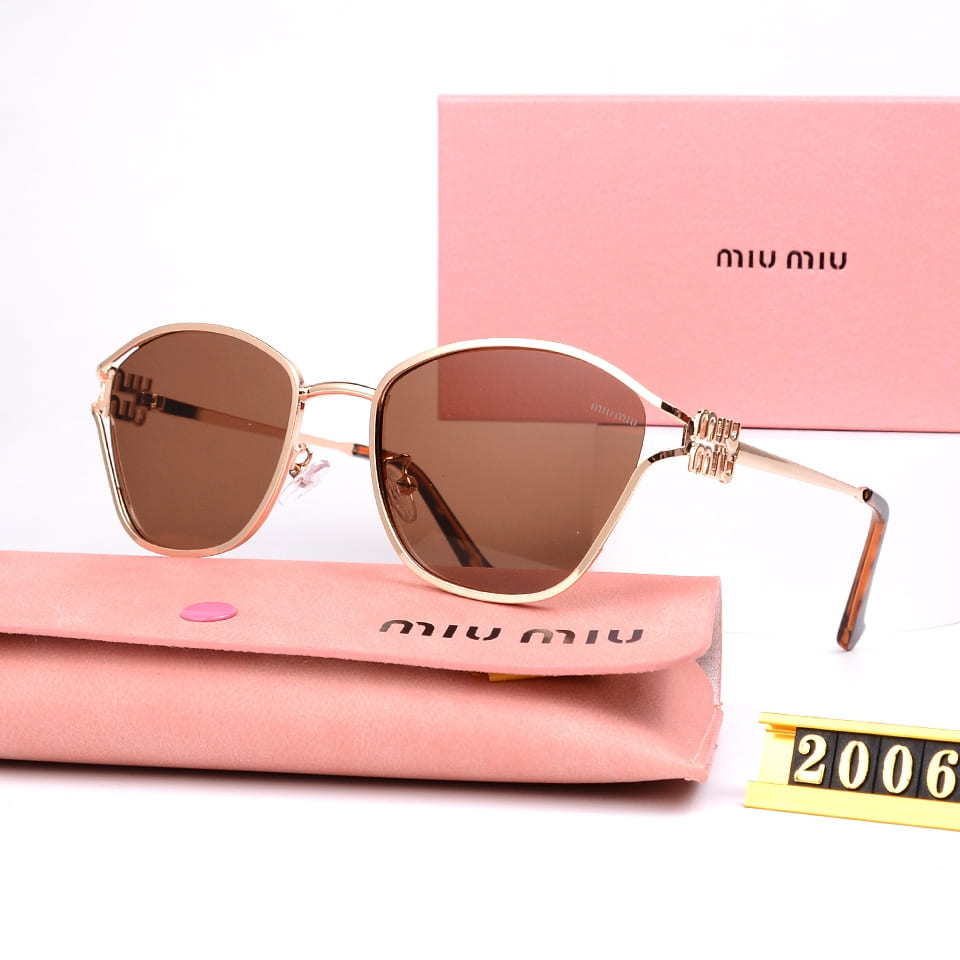 Luxury Oval Sunglasses