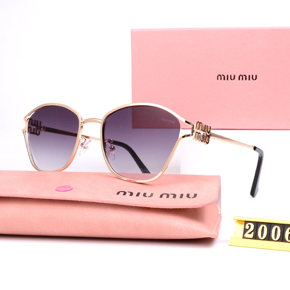 Luxury Oval Sunglasses