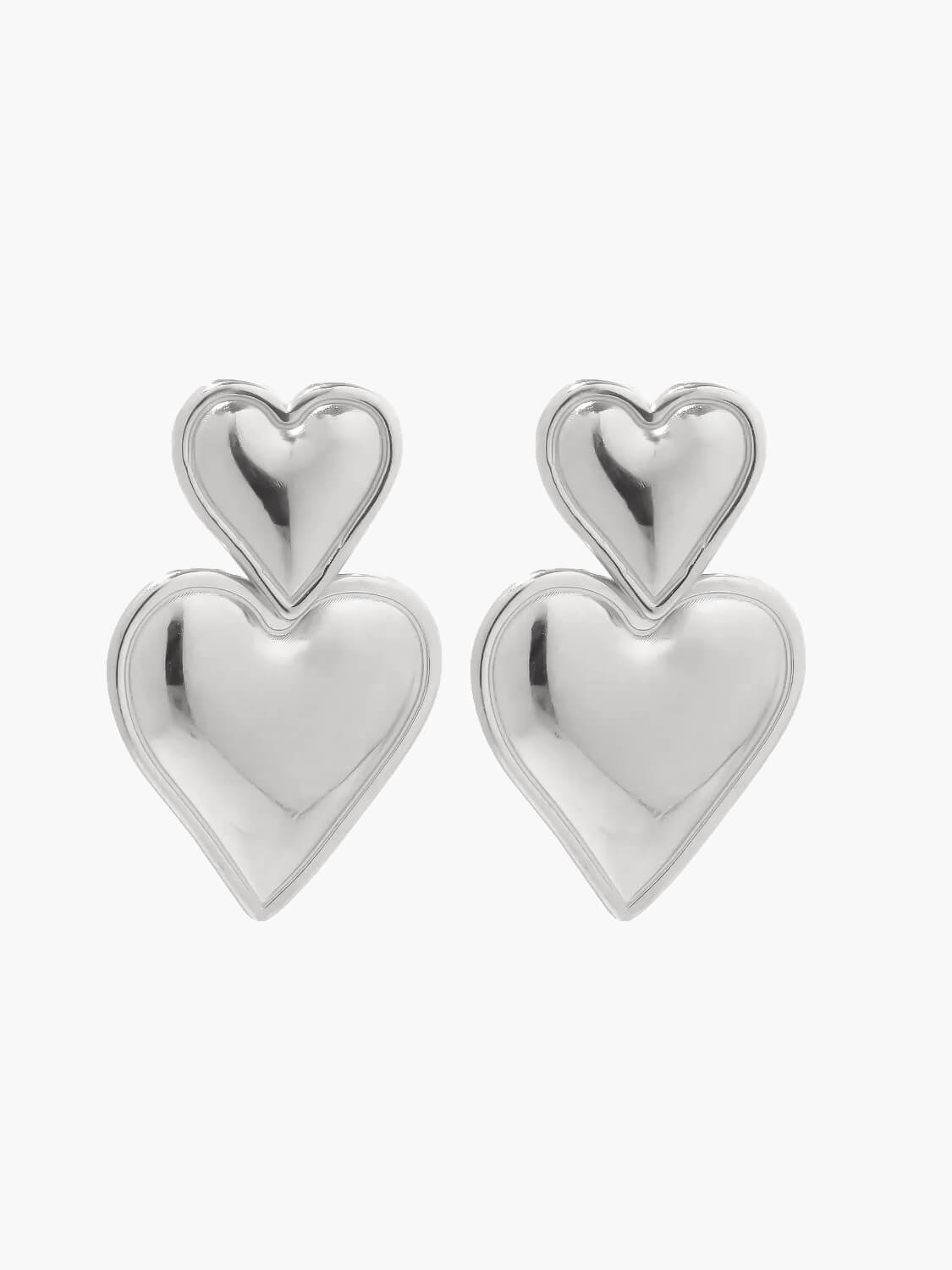 Heart Heart Earrings